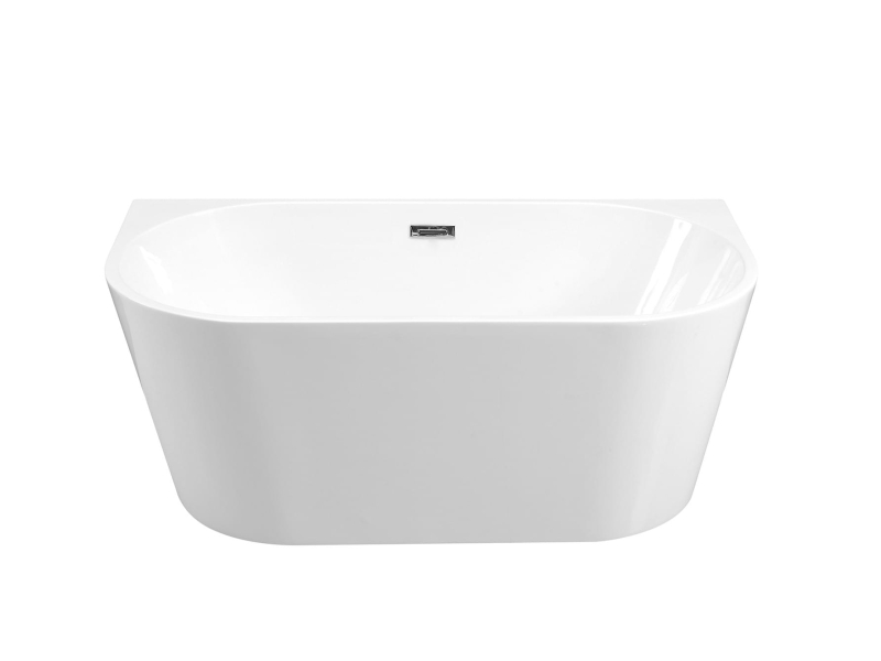 Wanna Wolnostojąca przyścienna Besco Vica 150 chrom