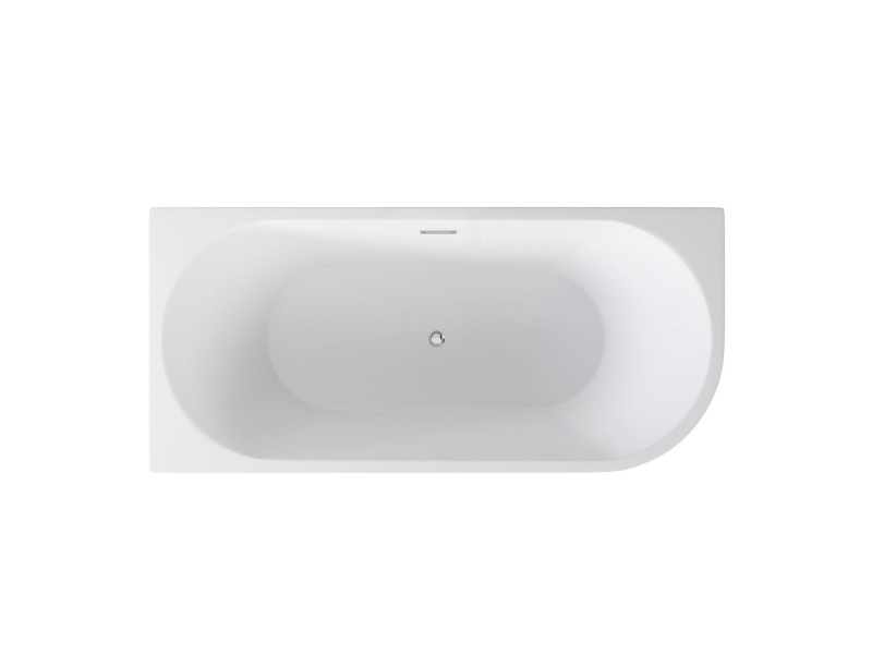 Wanna Wolnostojąca przyścienna Besco Zoya lewa 150 złota