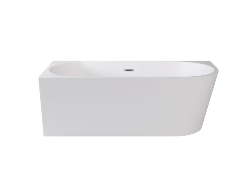 Wanna Wolnostojąca przyścienna Besco Zoya prawa 170 czarna