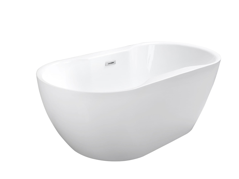 Wanna Wolnostojąca Besco Navia 140 chrom