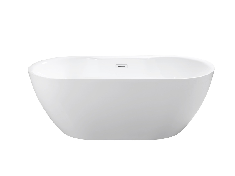 Wanna Wolnostojąca Besco Navia 160 chrom