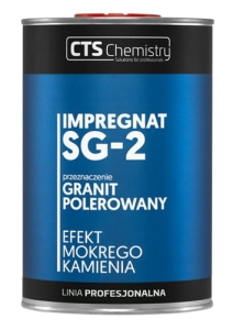 Impregnat do granitu polerowanego CTS SG-2 efekt mokrego kamienia 1L