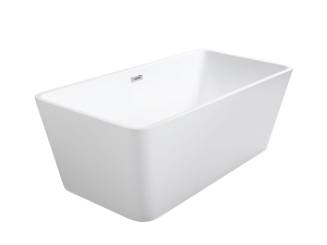 Wanna Wolnostojąca Besco Evita 160 w zestawie syfon z przelewem chrom- DODATKOWO 5% RABATU NA KOD BESCO5