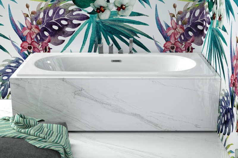 Wanna prostokątna Besco Vitae Slim+ 170 x 75 cm