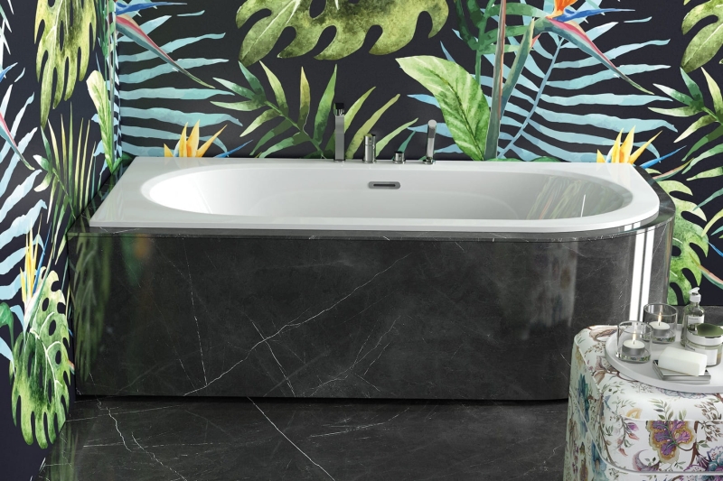 Wanna asymetryczna Besco Avita Slim+ 170x75 prawa