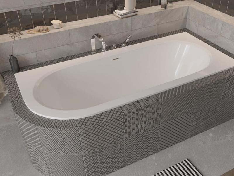 Wanna asymetryczna Besco Avita Slim+ 170x75 prawa