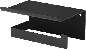 Uchwyt na papier toaletowy - z półką Deante Mokko Nero