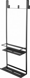 Półka wieszana na kabinę Deante Mokko Nero typ A