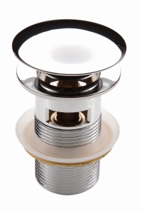 Korek Deante click-clack okrągły z przelewem NHC 010B