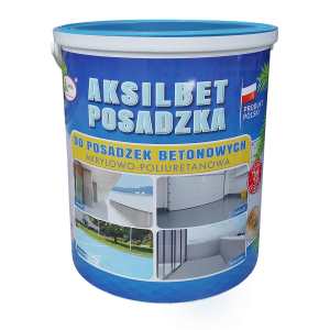 AKSILBET POSADZKA farba do posadzek betonowych szary RAL7037 10l