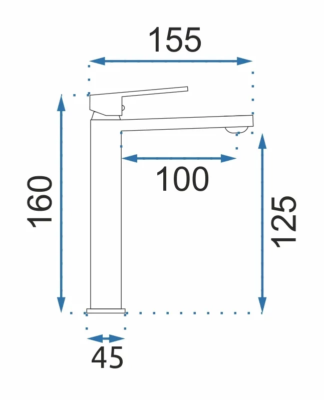 Bateria Umywalkowa Rea Luppo
