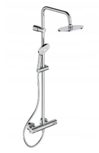 Zestaw natryskowy termostatyczny Ideal S Evo Ceratherm 100 chrom A6983AA
