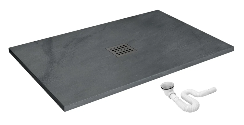 Brodzik prysznicowy Rea Grey Rock 80x120