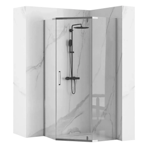 Kabina Prysznicowa Rea Axin chrom 90x90cm- Dodatkowo 5% rabatu na kod REA5