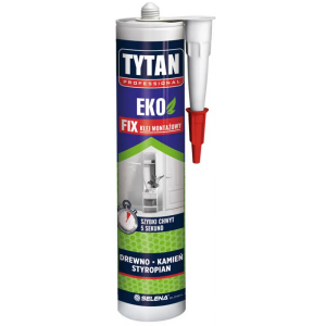 Klej montażowy wodny ekologiczny Tytan Eco Fix 290 ml