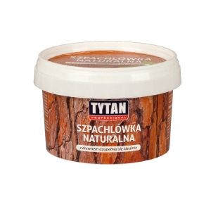 Tytan Szpachlówka naturalna do drewna biała 200 g