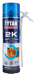 Piana montażowa dwuskładnikowa Tytan 2K 400 ml