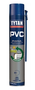 Piana poliuretanowa montażowa wężykowa Tytan PVC 750 ml