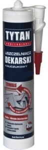 Uszczelniacz Tytan dekarski kauczukowy bezbarwny 280 ml