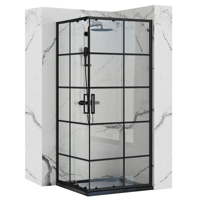 Kabina Prysznicowa Rea Concept black 90x90