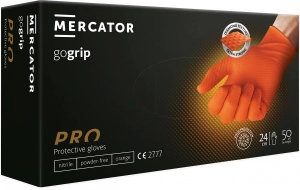 Rękawiczki GoGrip orange  MERCATOR 50 szt., rozm. M