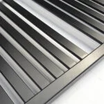 Grzejnik łazienkowy Komex Lena 1150x430 CZARNY MAT