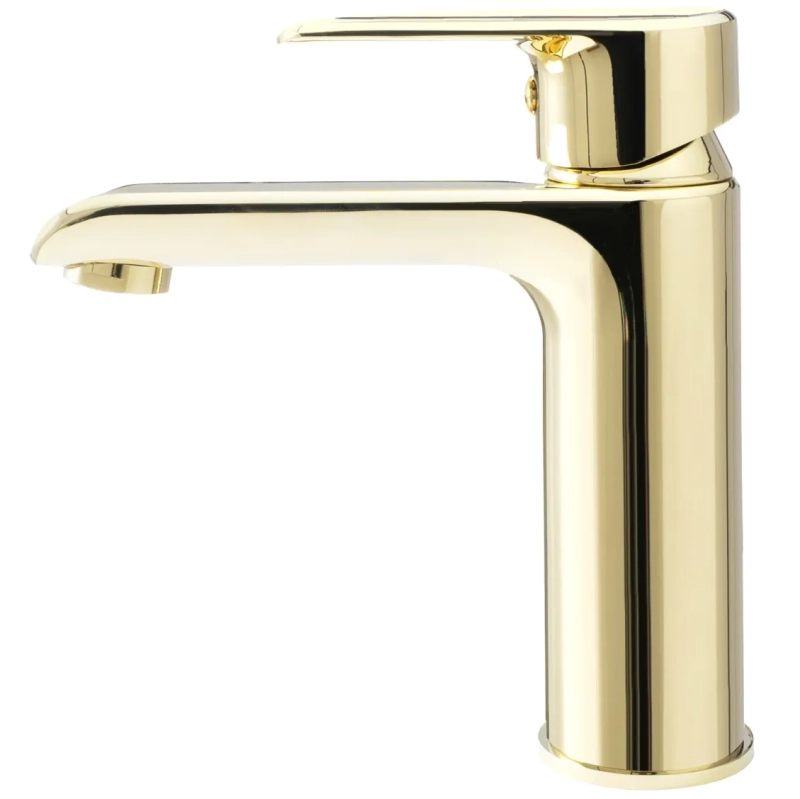 Bateria Umywalka Rea Boom Gold Niska