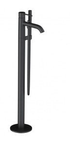 Bateria wannowa Kludi Bozz stojąca czarny mat