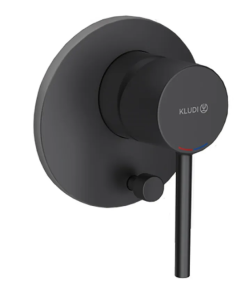 Bateria wannowa podtynkowa  Kludi Bozz  czarna-387163976