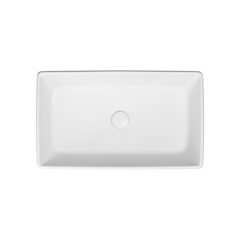 Umywalka Nablatowa Cersanit City 50 z ceramicznym korkiem