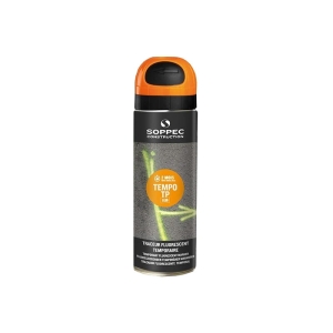 Soppec tempo marker Tymczasowa farba do oznaczeń pomarańczowa 500 ml