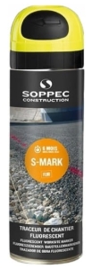 Soppec S Mark fluorescencyjny Farba geodezyjna żółta 500 ml