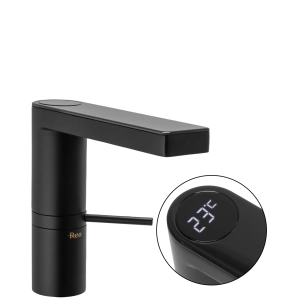 Bateria Umywalkowa Rea Amar LCD black niska- Dodatkowo 5% rabatu na kod REA5