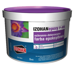 Farba epoksydowa Epoxy P-405 RAL 7004 Izohan ciemny szary 6l
