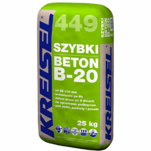 Szybki beton B20 Kreisel 449 25kg