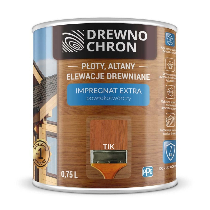 Impregnat Extra Powłokotwórczy Drewnochron Tik