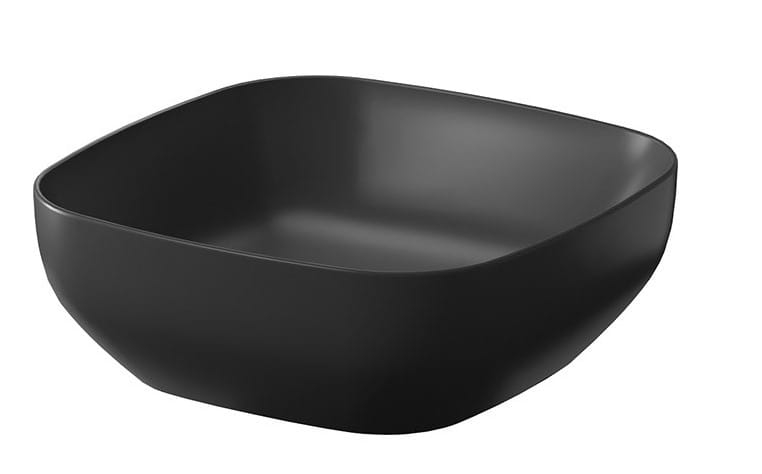 Umywalka Nablatowa Cersanit Larga antracyt mat