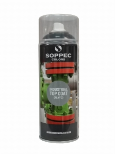 Soppec Spray czarny RAL 9005 400 ml