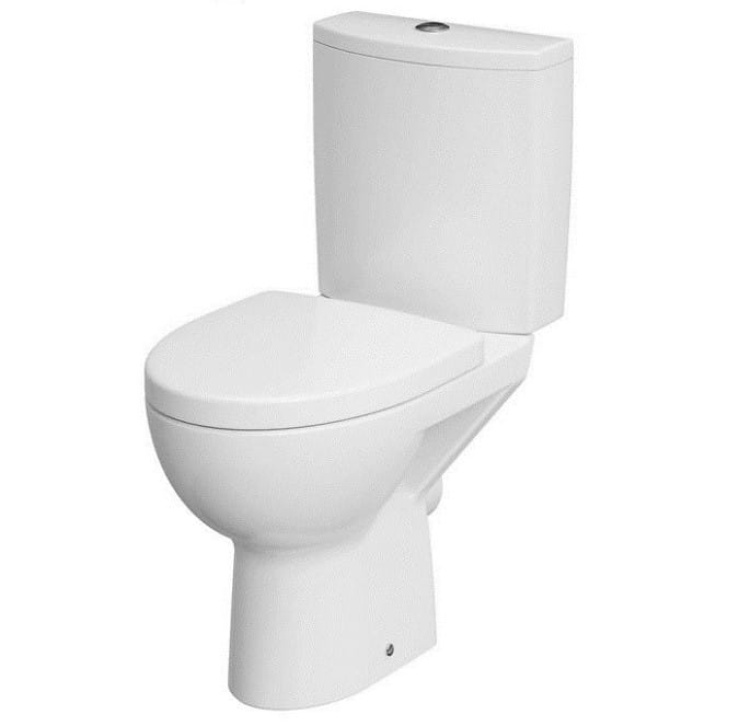 Miska WC Kompaktowa Cersanit Parva 010 z deską duroplastową wolnoopadającą