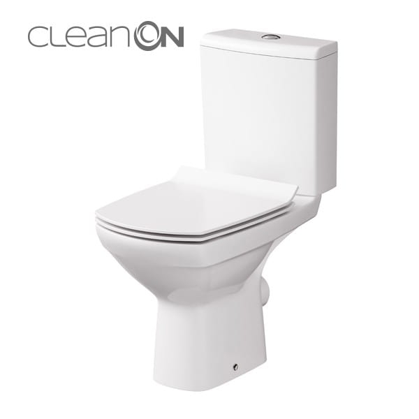 Miska WC Kompaktowa Cersanit Carina 010 bez deski