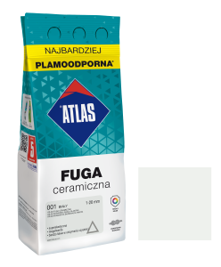 Fuga Ceramiczna Atlas 2 kg Biała 001