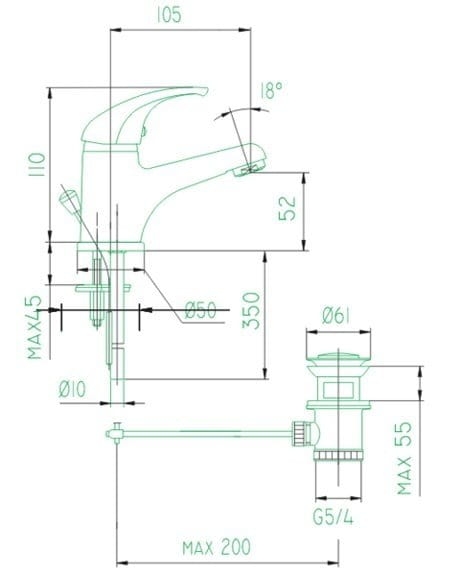 Bateria Umywalkowa Armatura Kraków Baryt