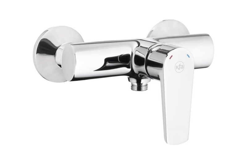 Bateria Natryskowa Armatura Kraków Neon ścienna