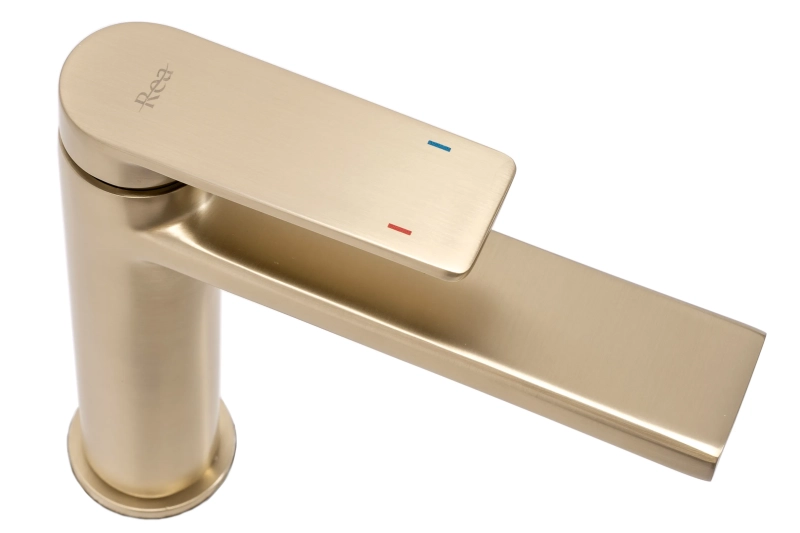 Bateria Umywalkowa Rea Verso Gold niska