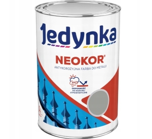 Farba podkładowa antykorozyjna Jedynka Neokor aluminium 1l
