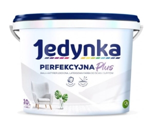Farba lateksowa do wnętrz Jedynka Perfekcyjna Plus biała mat 5 l