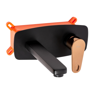 Bateria Umywalkowa Podtynkowa Rea Mild Black Rose Gold + box- Dodatkowo 5% rabatu na kod REA5