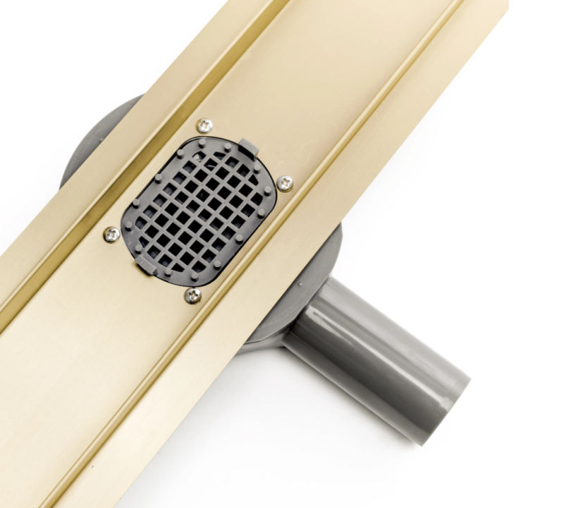 Odpływ liniowy Rea Pure Neo Mirror Gold Pro