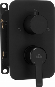 Element zewnętrzny do BOXa mieszaczowego Deante Nero BXY_NQAM