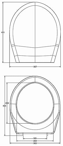 Deska Sedesowa Koło Idol